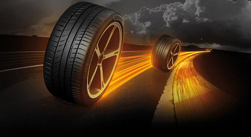 How is the car tyre maintained?